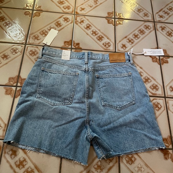 NWT Denim Forum Shorts - Picture 3 of 9